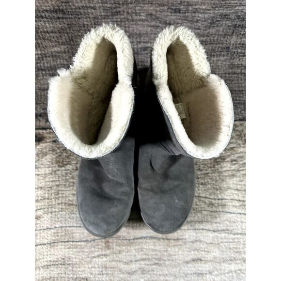 Koolaburra By UGG Koola Short Gray Suede Women's Boots US Size 9 1096413 - Picture 3 of 10